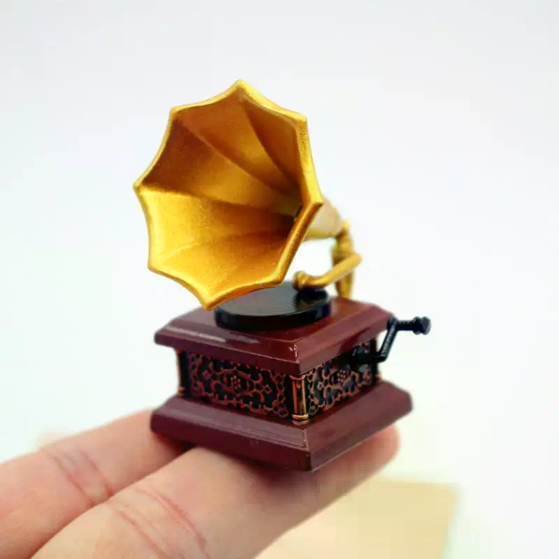 Puppenhaus Vintage Phonograph  – Sustainable Living Products Bewertung und Preis